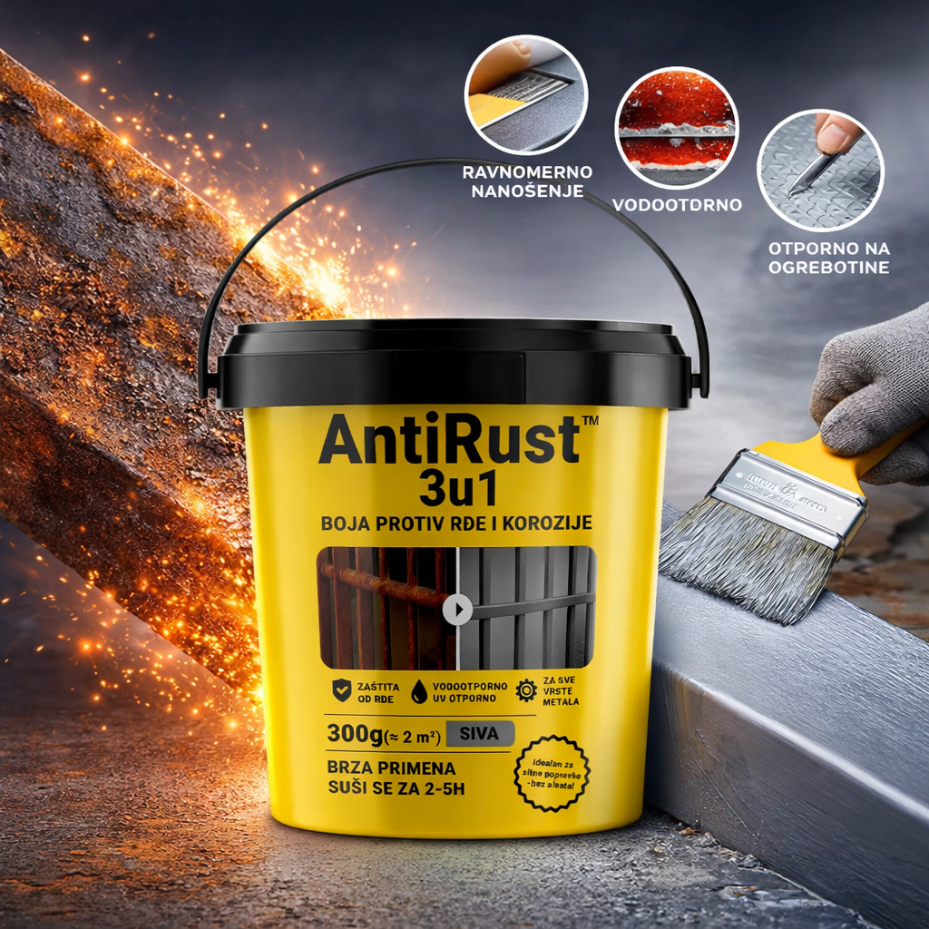 Hydroxseal™ 3u1 – Premium Boja protiv RĐE koja trajno zaustavlja koroziju