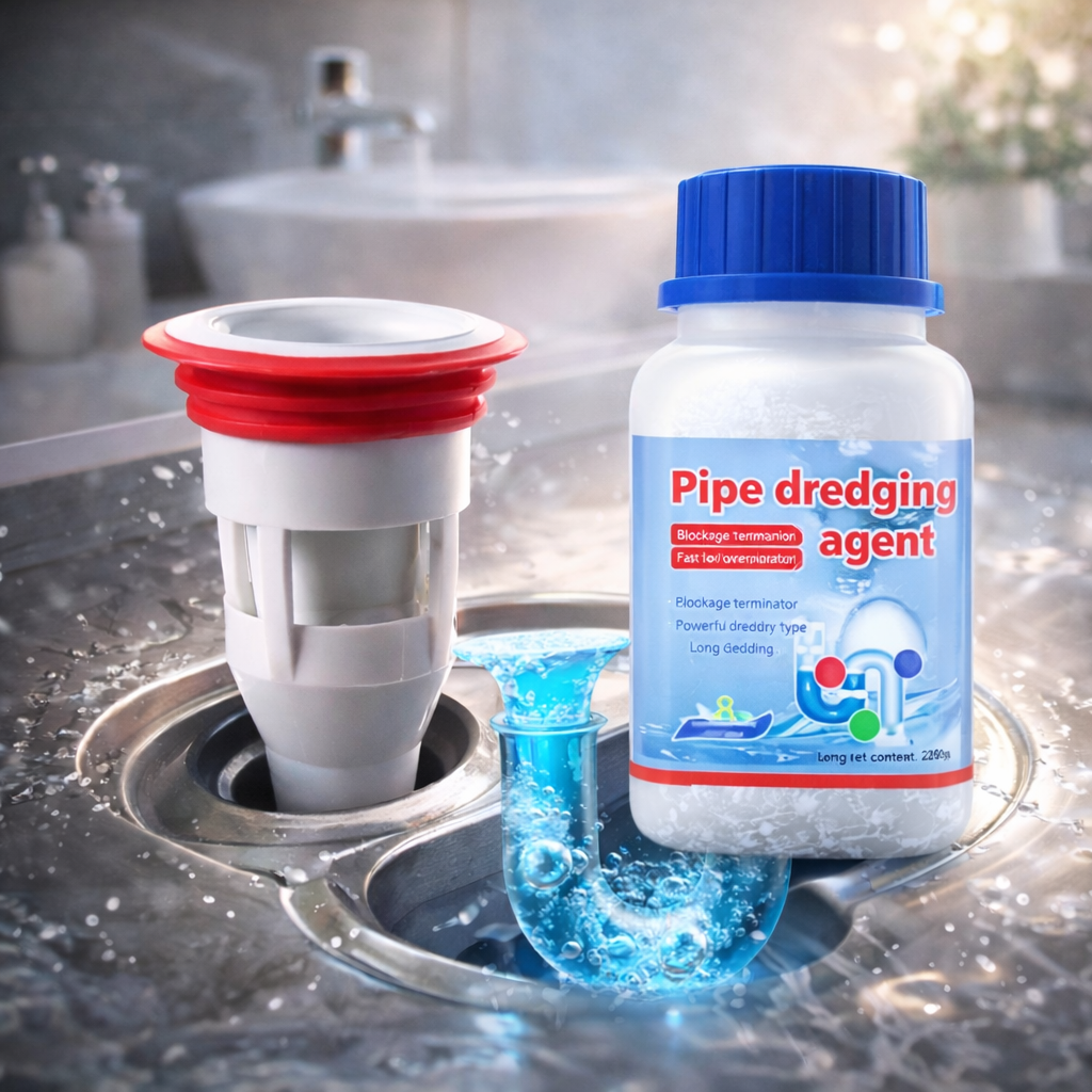 Filter protiv neprijatnog mirisa iz odvoda + Tornado prah za otpušavanje