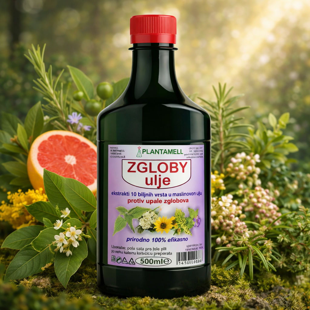 🌿 ZGLOBY ulje – Prirodno rešenje za bol i ukočenost