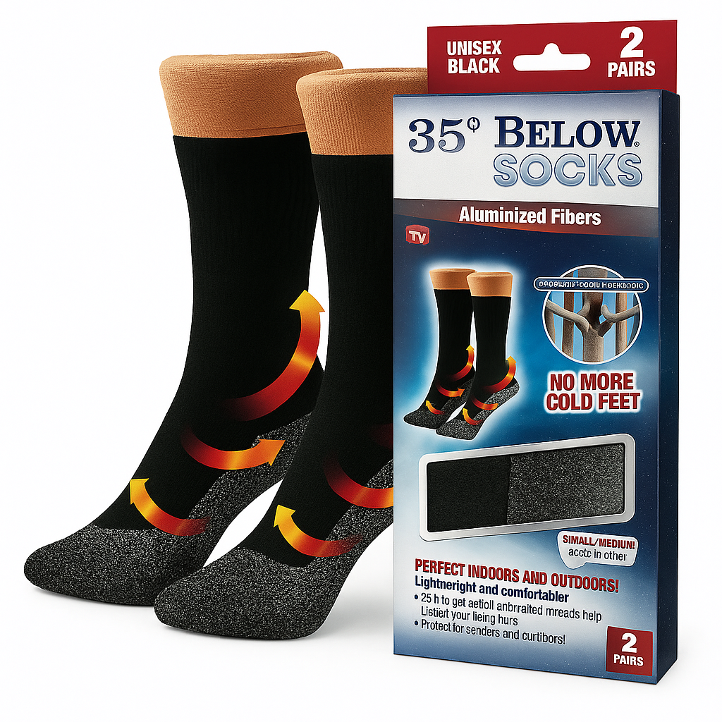 🧦 Čarape za bolju cirkulaciju 1+1 GRATIS – nežna terapija za umorne noge!