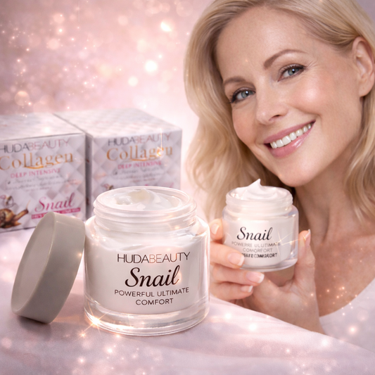 🌸 Hranljiva krema od puževe sluzi i kolagena – Korejska tajna mladolike kože ✨