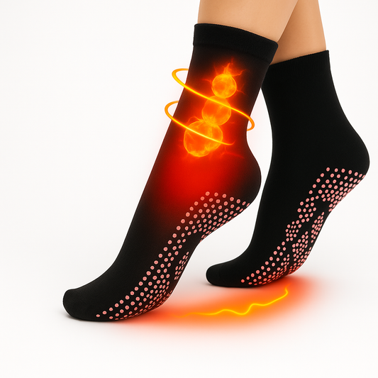 Turmalinske samogrejuće čarape za mršavljenje 1+1 GRATIS – topite kilograme dok hodate! 🔥