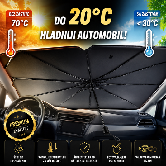 ☀️ AutoShield™ Premium zaštita od sunca za auto