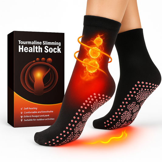 Turmalinske samogrejuće čarape za mršavljenje 1+1 GRATIS – topite kilograme dok hodate! 🔥