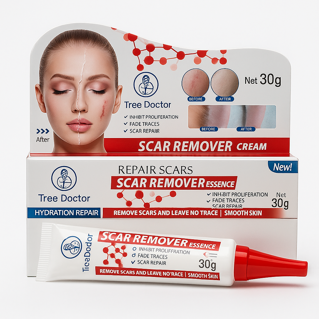 ✨ Krema protiv ožiljaka i mrlja za lice i telo 1+1 GRATIS – vratite koži ujednačen ton, elastičnost i lepotu ✨